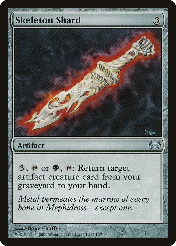 Skeleton Shard Front Face