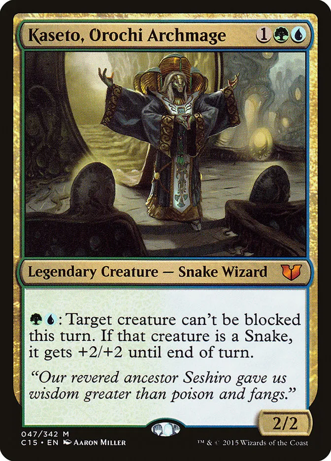 Kaseto, Orochi Archmage Front Face