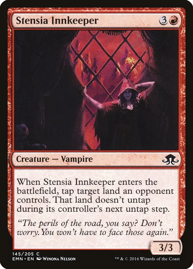 Stensia Innkeeper Front Face