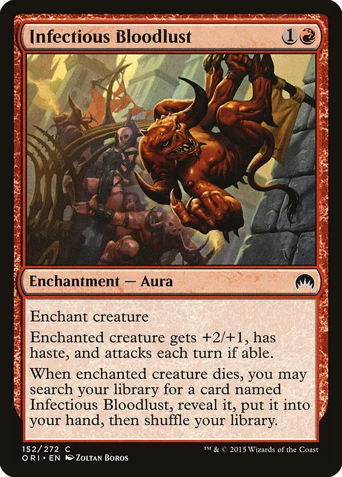 Infectious Bloodlust Front Face