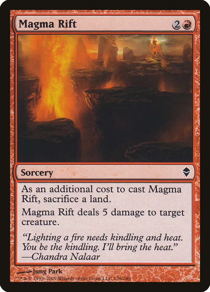 Magma Rift Front Face