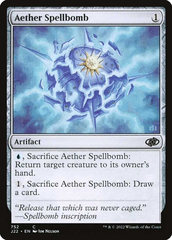 Aether Spellbomb Front Face