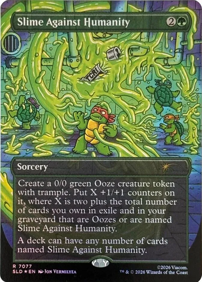 Slime Against Humanity Front Face
