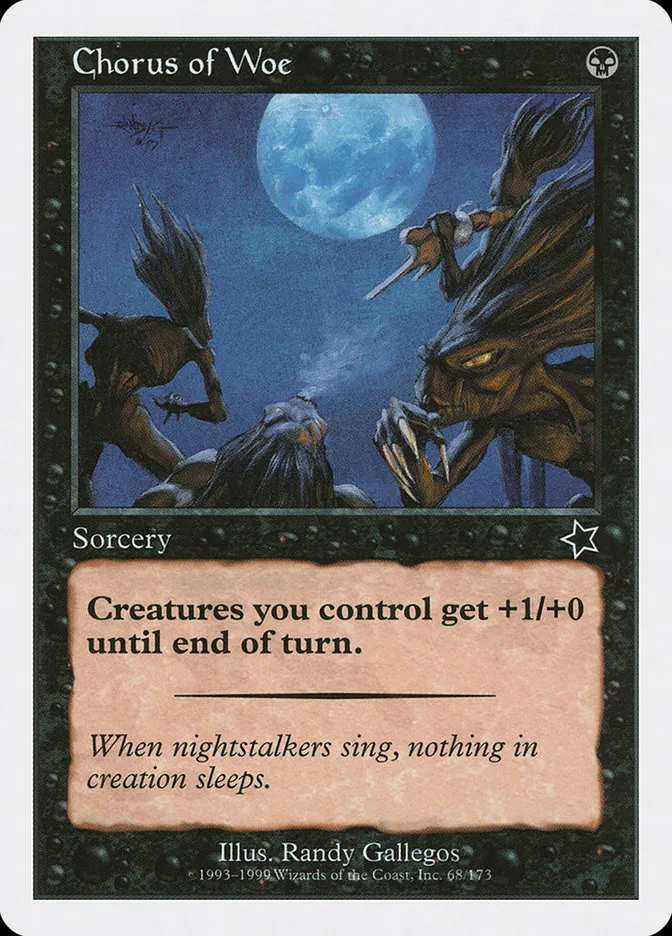 Chorus of Woe Front Face