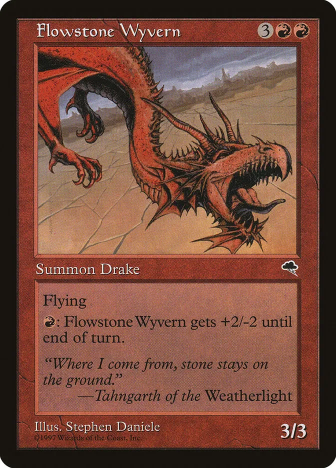 Flowstone Wyvern Front Face