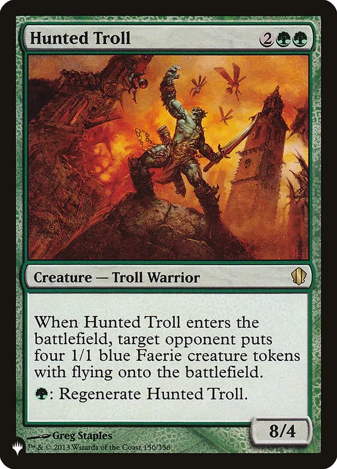 Hunted Troll Front Face