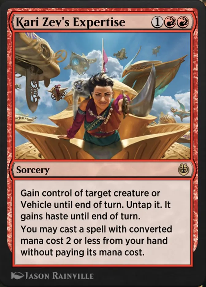 Kari Zev's Expertise Front Face