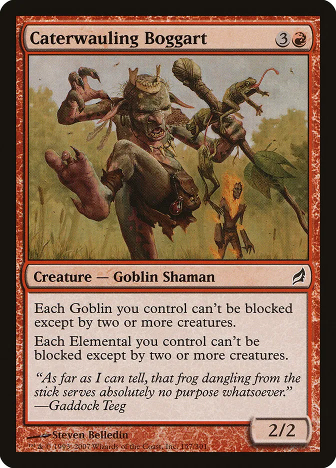Caterwauling Boggart Front Face