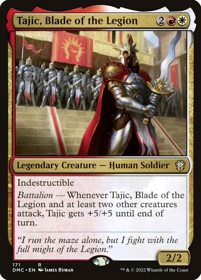 Tajic, Blade of the Legion Front Face