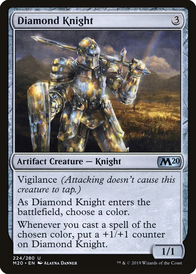 Diamond Knight Front Face