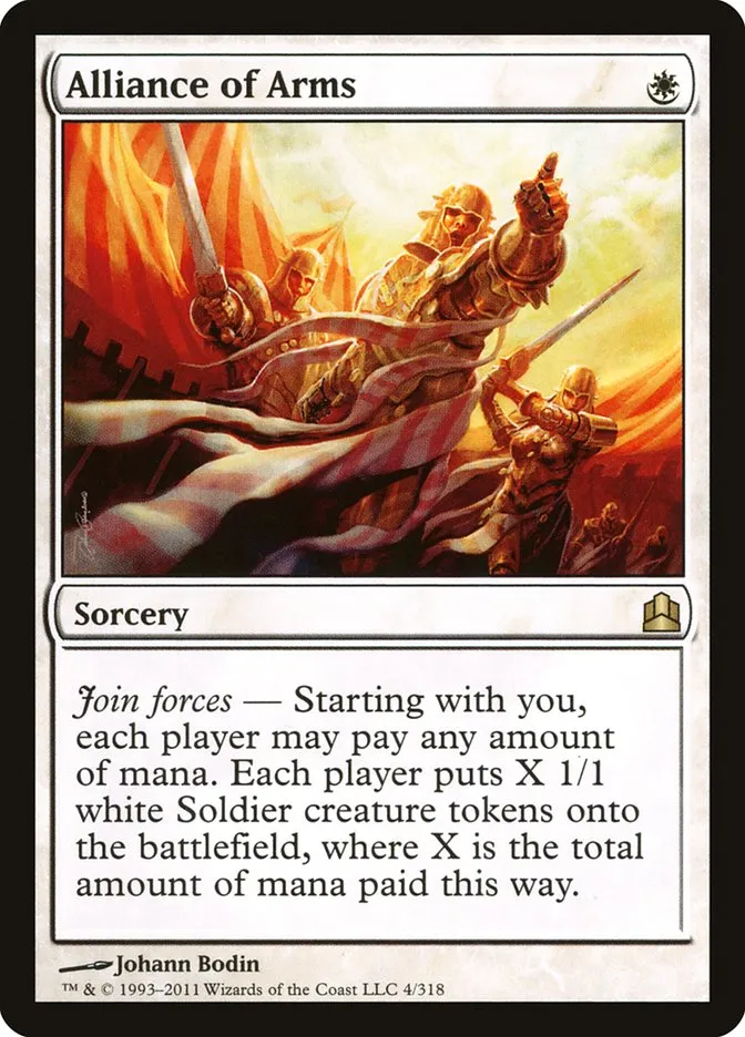 Alliance of Arms Front Face