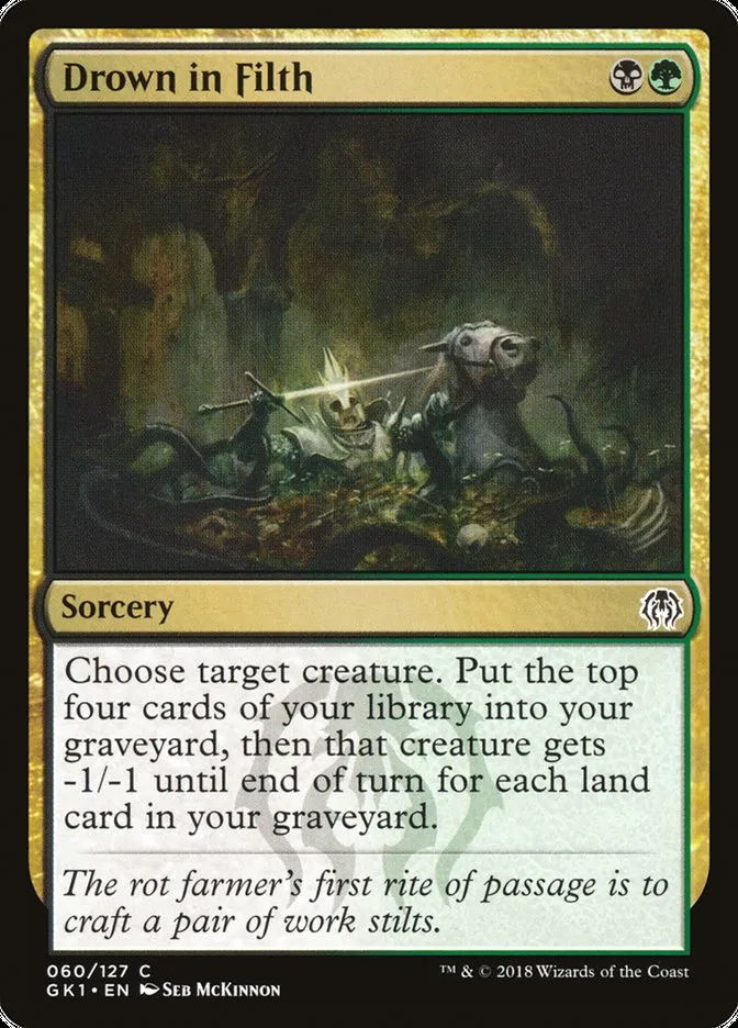 Drown in Filth Front Face