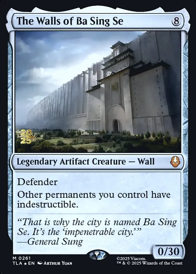The Walls of Ba Sing Se Front Face
