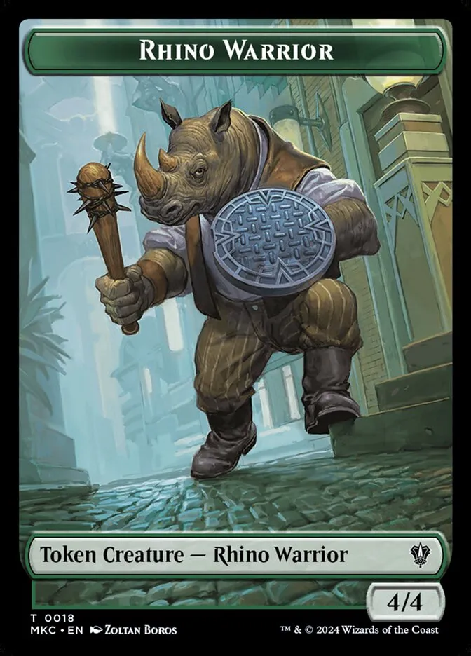 Rhino Warrior Front Face