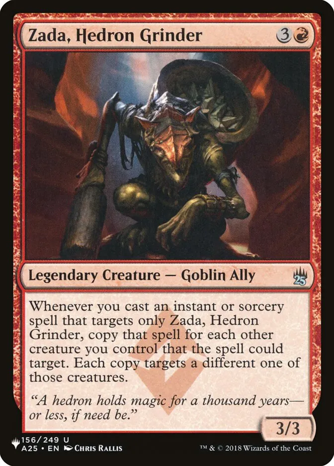 Zada, Hedron Grinder Front Face