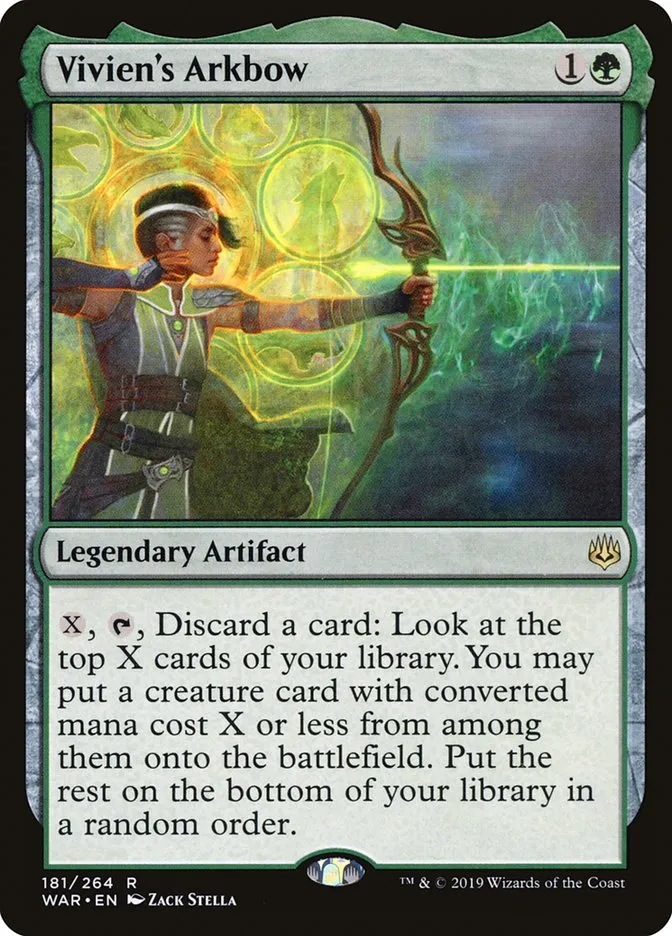 Vivien's Arkbow Front Face