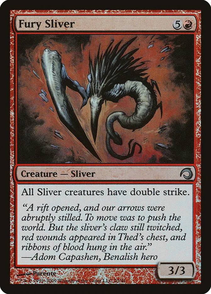 Fury Sliver Front Face