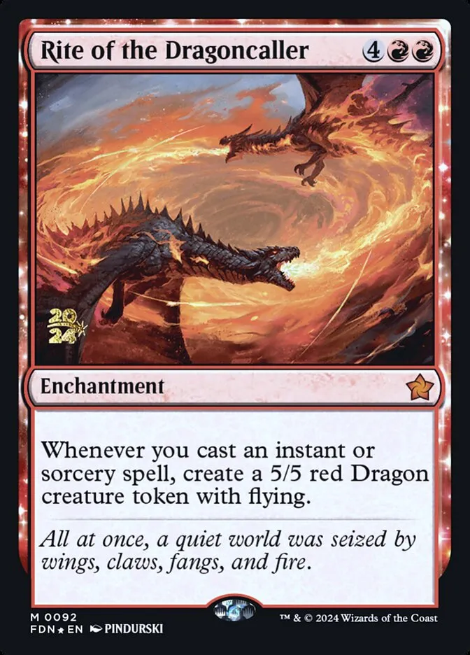 Rite of the Dragoncaller Front Face