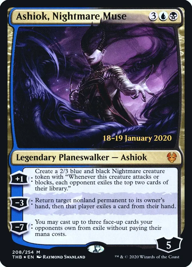 Ashiok, Nightmare Muse Front Face