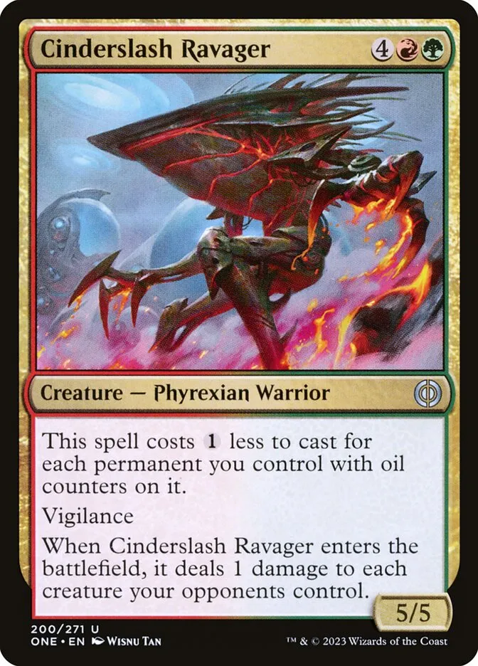Cinderslash Ravager Front Face