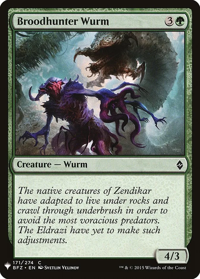 Broodhunter Wurm Front Face