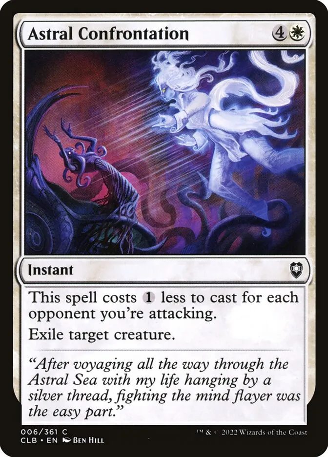 Astral Confrontation Front Face