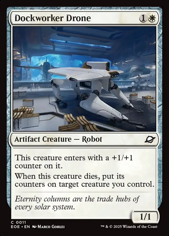Dockworker Drone Front Face