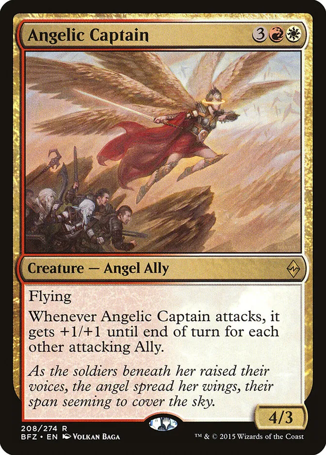 Angelic Captain Front Face