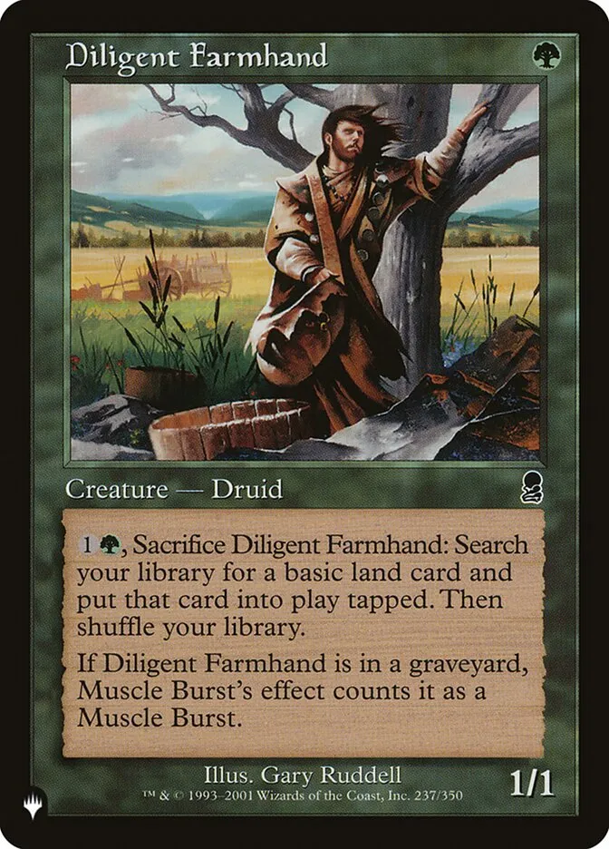 Diligent Farmhand Front Face