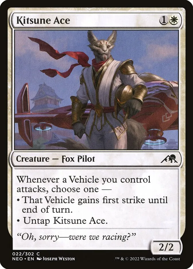 Kitsune Ace Front Face