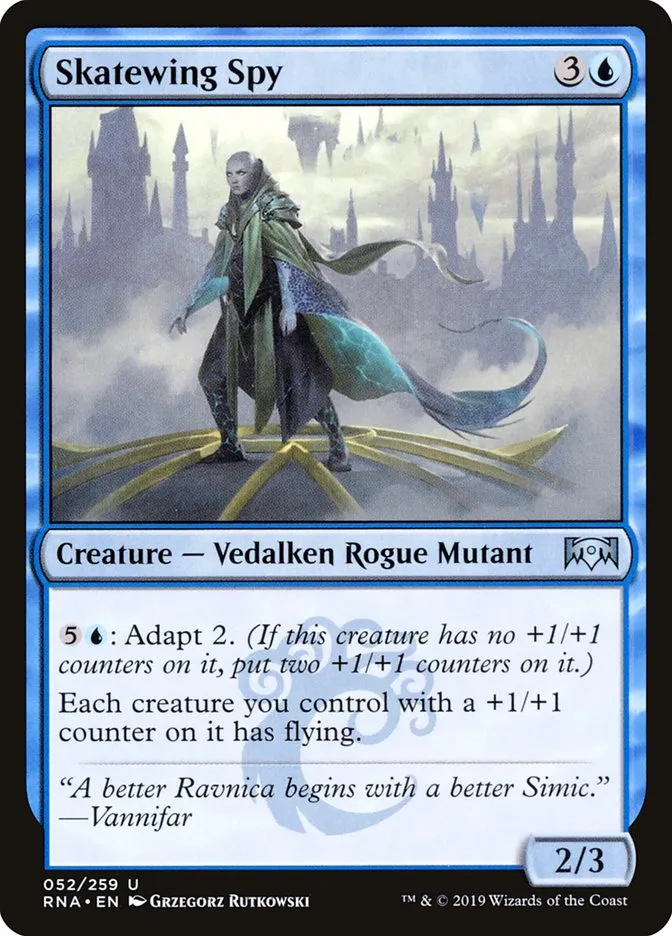 Skatewing Spy Front Face