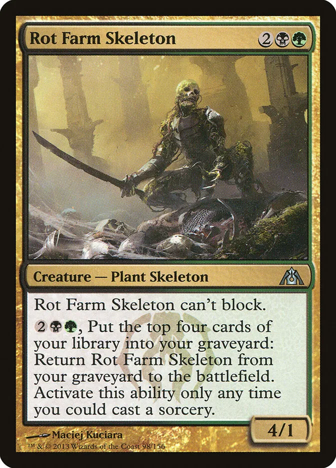 Rot Farm Skeleton Front Face