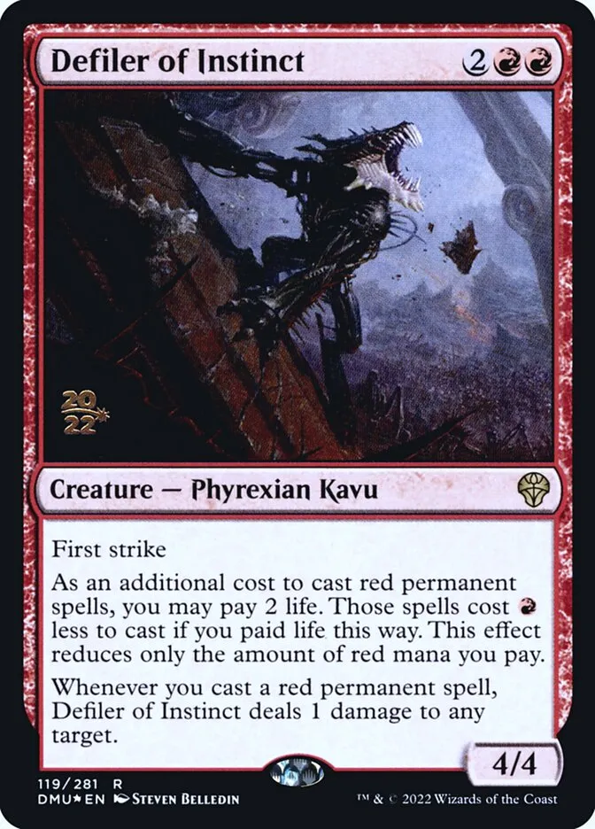 Defiler of Instinct Front Face