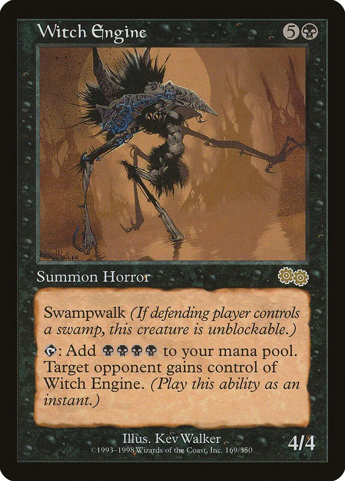 Witch Engine Front Face