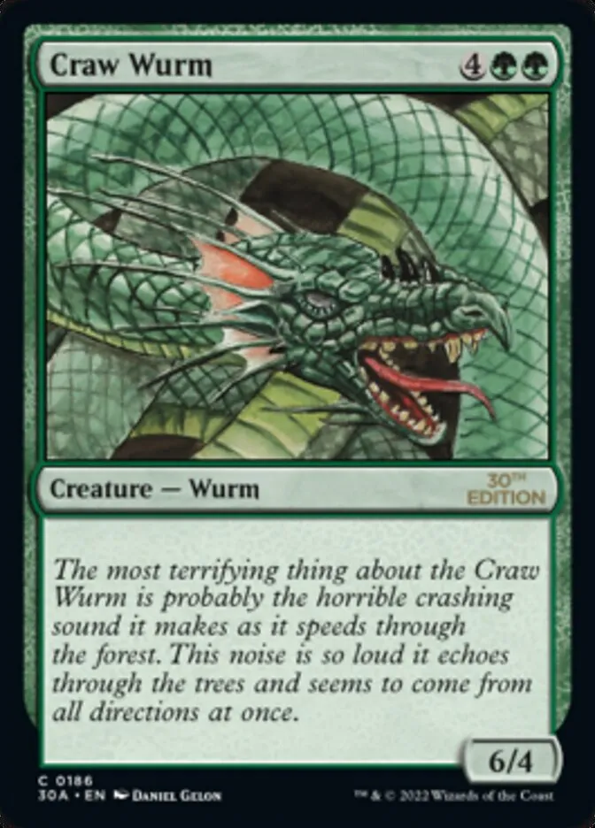 Craw Wurm Front Face