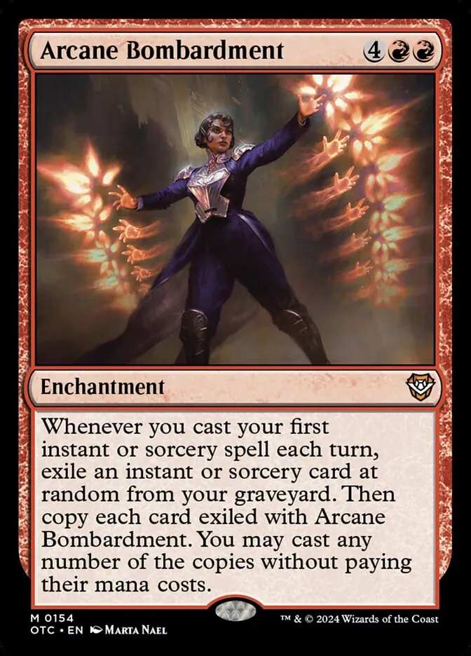 Arcane Bombardment Front Face