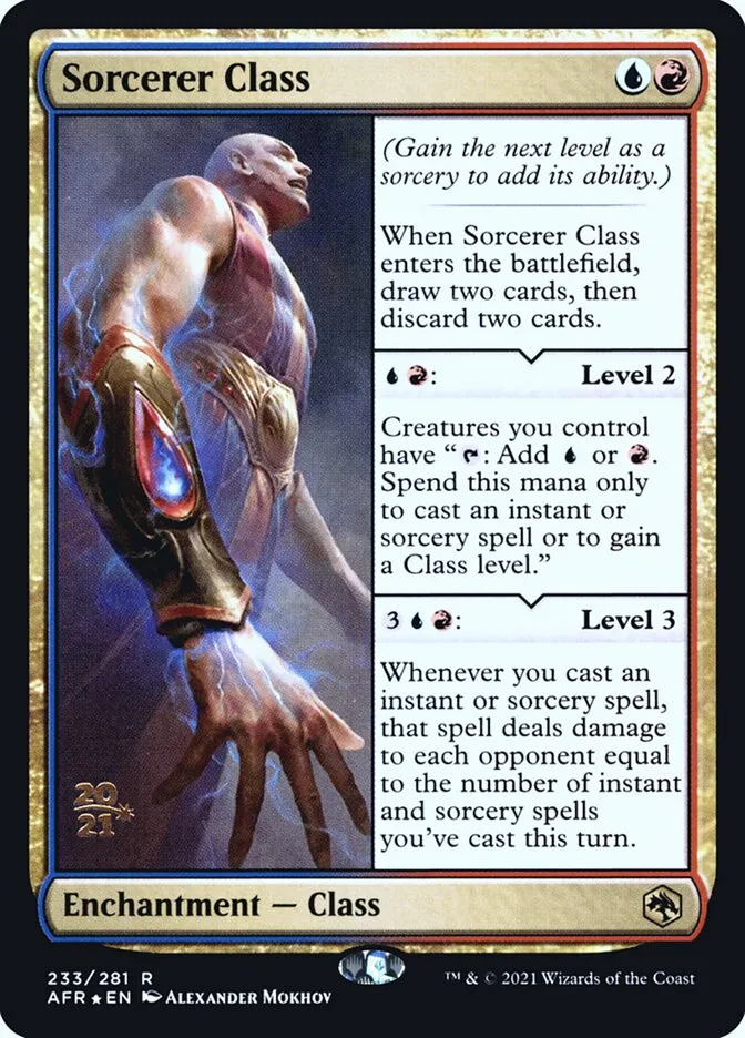 Sorcerer Class Front Face
