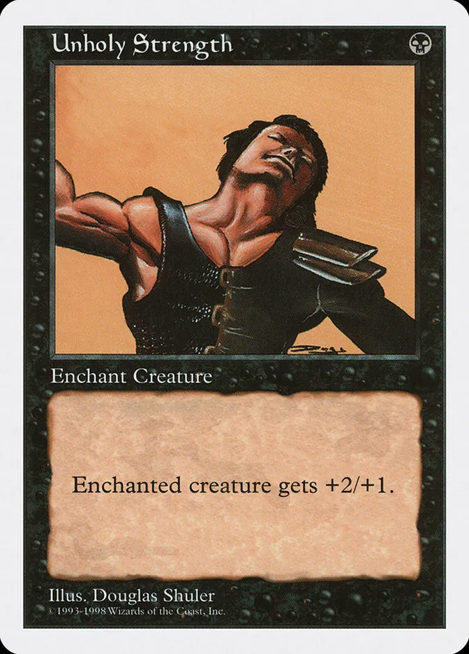 Unholy Strength Front Face