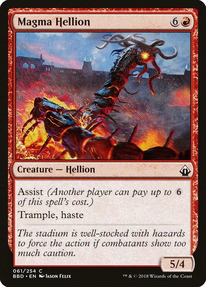 Magma Hellion Front Face