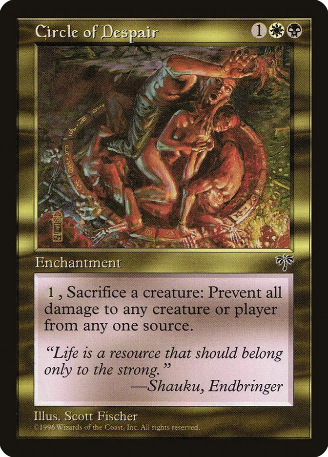 Circle of Despair Front Face