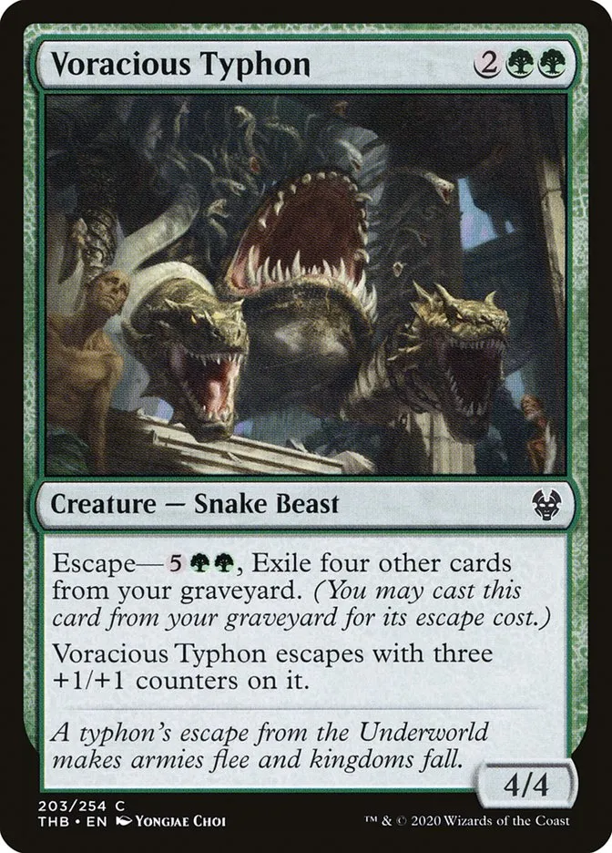 Voracious Typhon Front Face