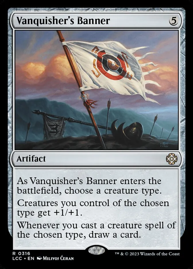 Vanquisher's Banner Front Face