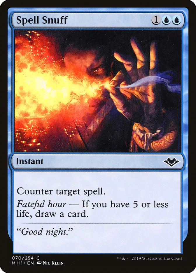 Spell Snuff Front Face