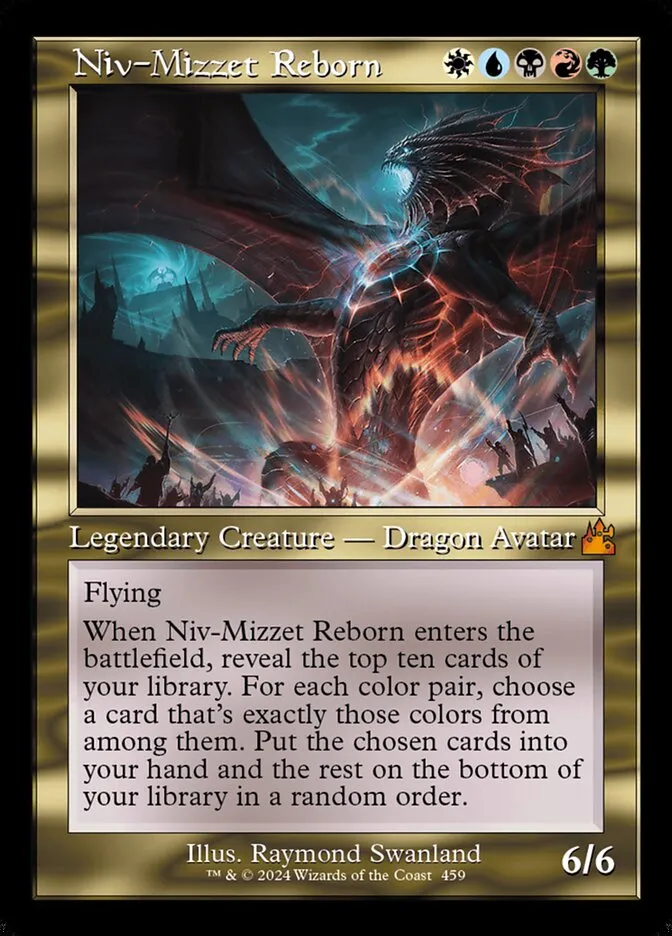 Niv-Mizzet Reborn Front Face