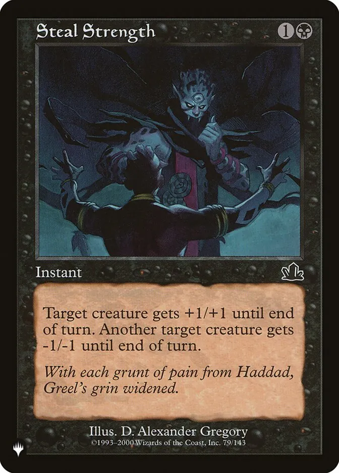 Steal Strength Front Face