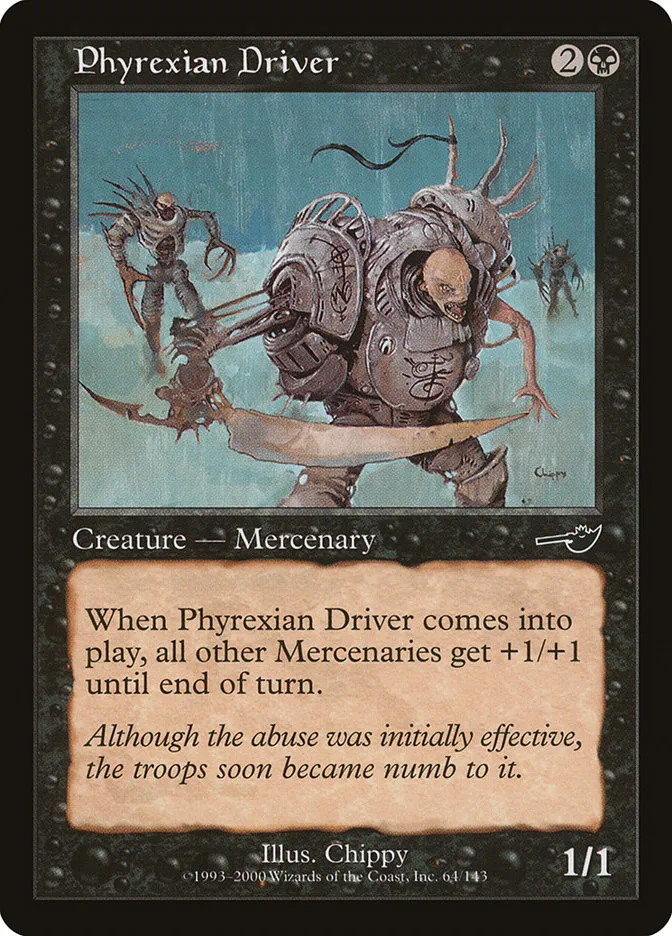 Phyrexian Driver Front Face