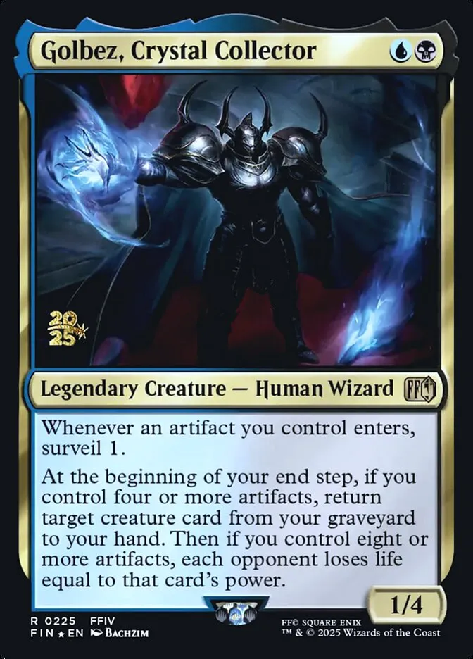 Golbez, Crystal Collector Front Face