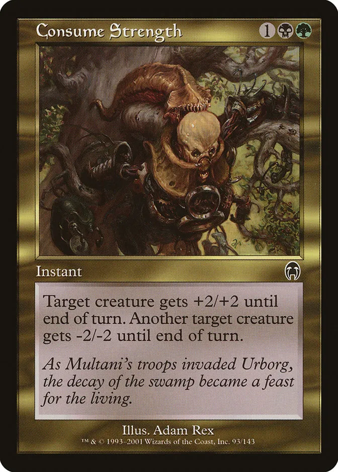 Consume Strength Front Face