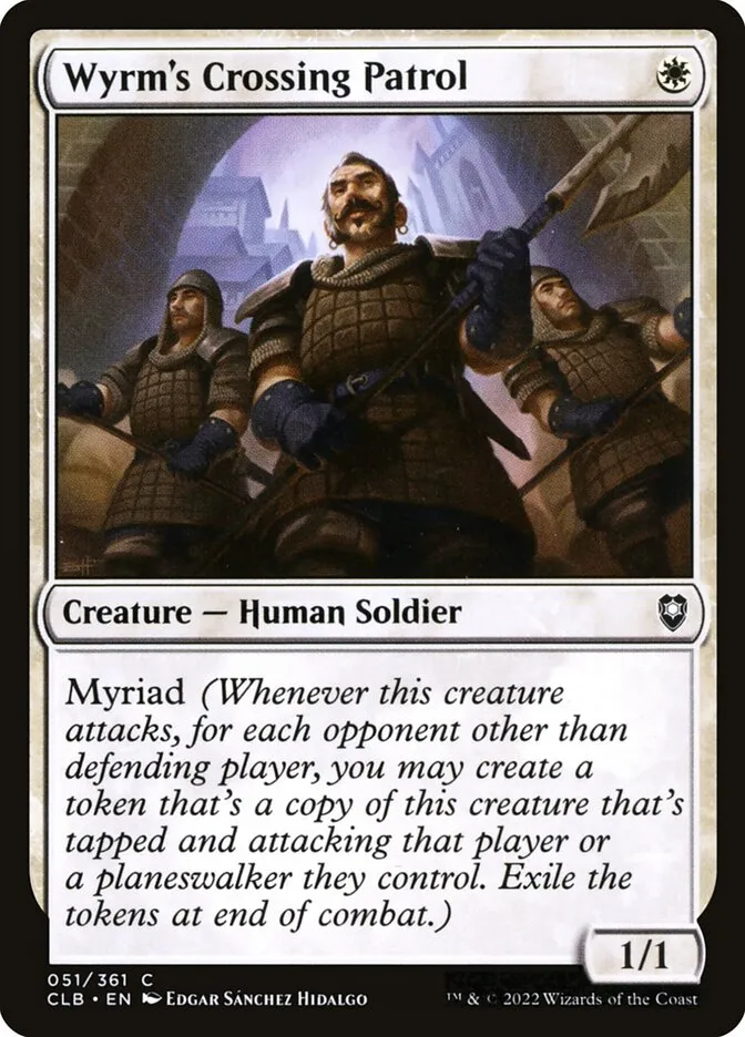 Wyrm's Crossing Patrol Front Face