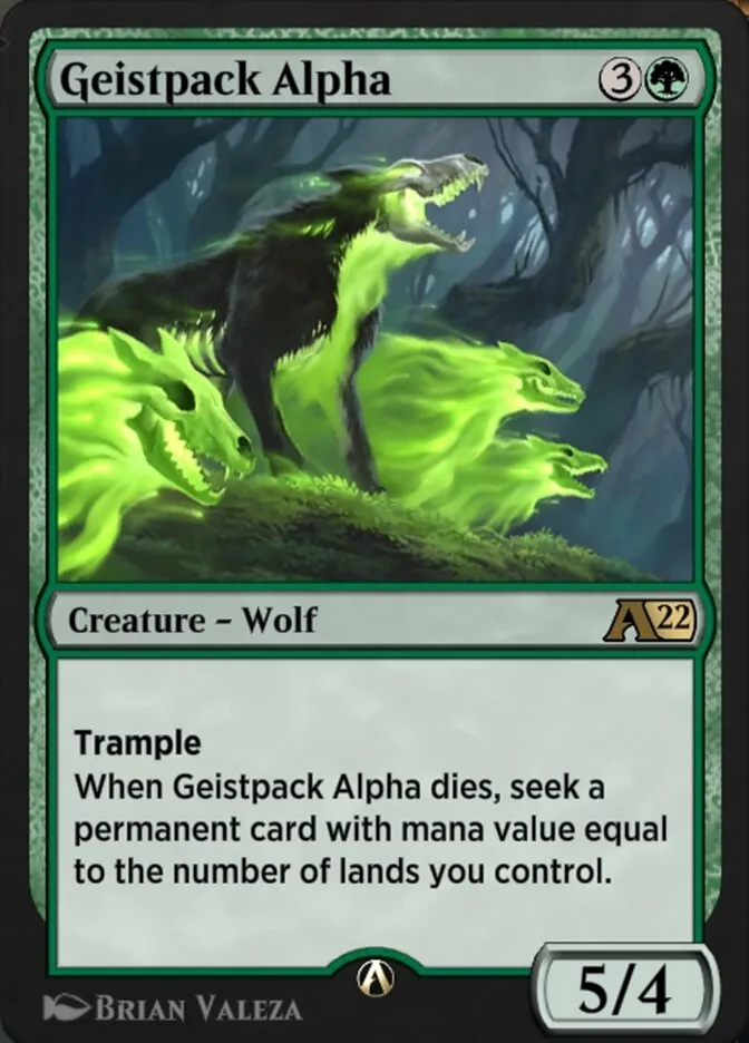 Geistpack Alpha Front Face
